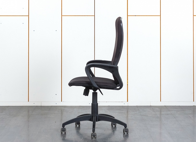 Офисное кресло руководителя   Ткань Черный   (КРТС-08120)