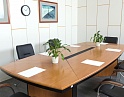 Купить Офисный стол для переговоров  3 000х1 400х760 ЛДСП Ольха   (СГПЛ-12021)