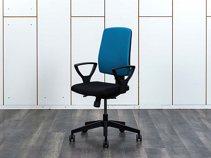 Офисное кресло для персонала  Profim Ткань Синий Raya  (КПТН-26073)
