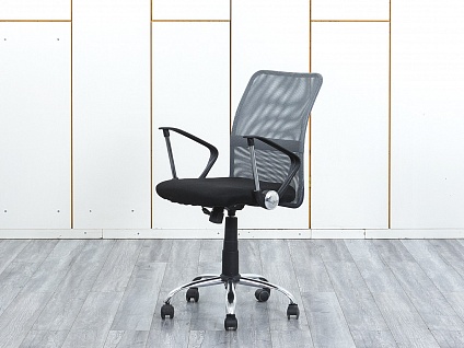 Офисное кресло для персонала   Сетка Черный   (КПСЧ-29034)