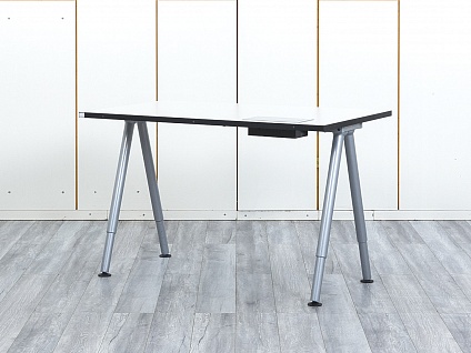 Офисный стол прямой IKEA 1 200х680х750 ЛДСП Серый   (СППС-27034)