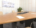 Купить Офисный стол для переговоров  4 300х1 600х760 Шпон Ольха   (СГПЛ-06081)