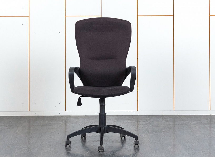 Офисное кресло руководителя   Ткань Черный   (КРТС-08120)