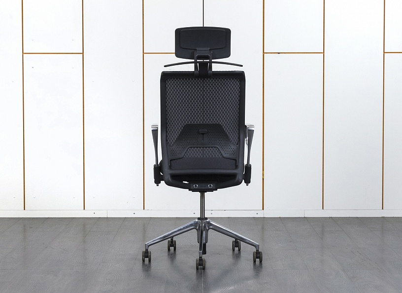 Офисное кресло руководителя  VITRA Ткань Черный   (КРТЧ-13070)