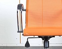 Купить Офисное кресло руководителя   Ткань/кожзам Оранжевый   (КРТО2-11011)