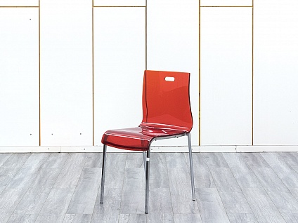 Офисный стул  Пластик Красный   (УНПК1-15034)