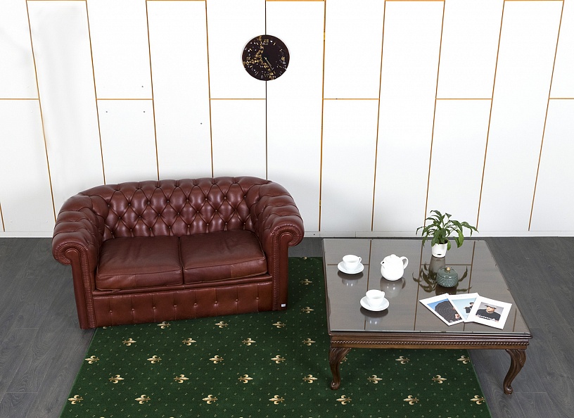 Офисный диван Mascheroni Кожа Коричневый   (ДНКК-30070)