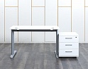 Купить Комплект офисной мебели стол с тумбой  1 200х700х750 ЛДСП Белый   (СППБк-29093)