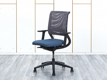 Офисное кресло для персонала  Sedus Сетка Синий NW-100  (КПСН2-18044)