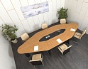 Купить Офисный стол для переговоров  4 300х1 600х760 Шпон Ольха   (СГПЛ-06081)