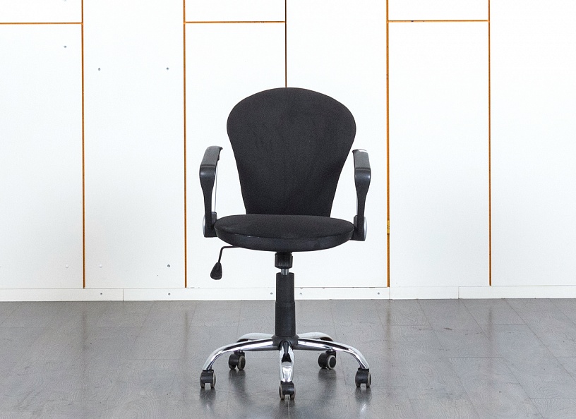 Офисное кресло для персонала   Ткань Черный   (КПТЧ-30090)