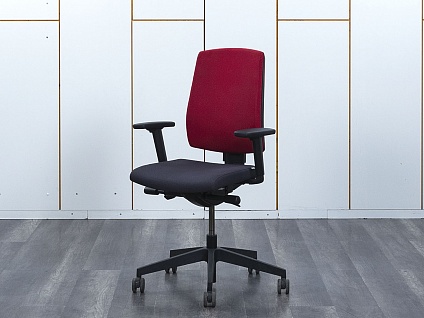 Офисное кресло для персонала  Profim Ткань Красный Raya  (КПТК-25063)