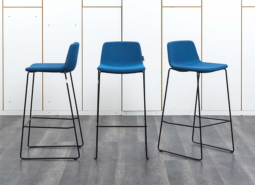 Барный стул Narbutas Ткань Синий Twist&Sit  (УДТН-02102)