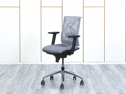 Офисное кресло для персонала  ARES LINE Ткань Серый ZERO 7  (КПТС-08113)