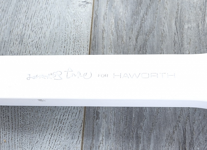 Журнальный столик Haworth 590х370х600 Металл Белый Maria  (СЖПБ-16014)