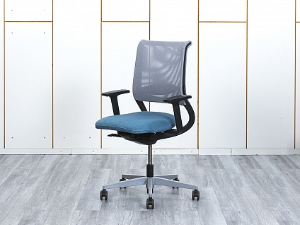 Офисное кресло для персонала  Sedus Сетка Синий NW-100  (КПСН-20113)