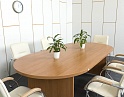 Купить Офисный стол для переговоров  2 400х1 200х740 ЛДСП Ольха   (СГОЛ-24021)