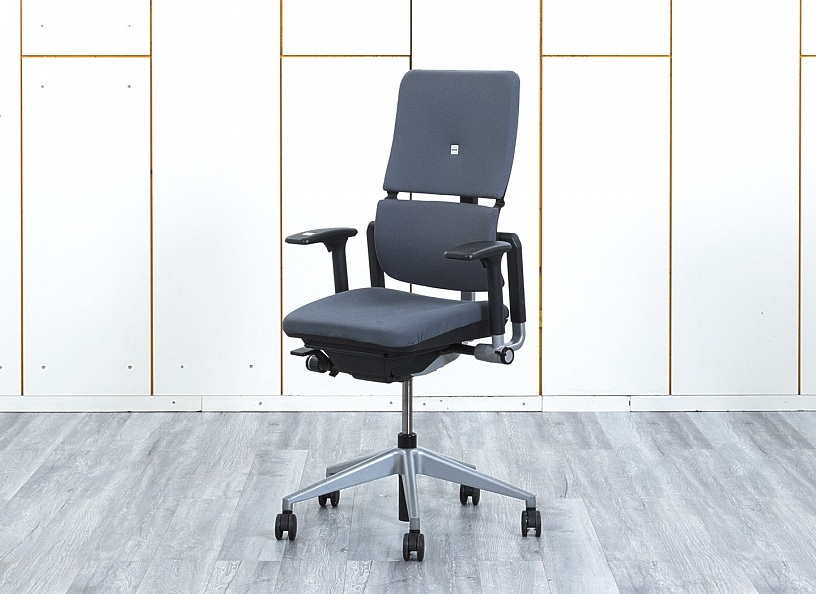 Офисное кресло руководителя  SteelCase Ткань Серый Please 2 Ergonomic  (КРТС-14113)