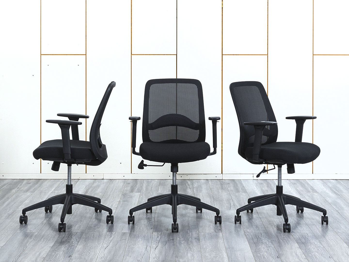 Офисное кресло для персонала  Profoffice Сетка Черный CAROT AS  (КПСЧ2-01044)