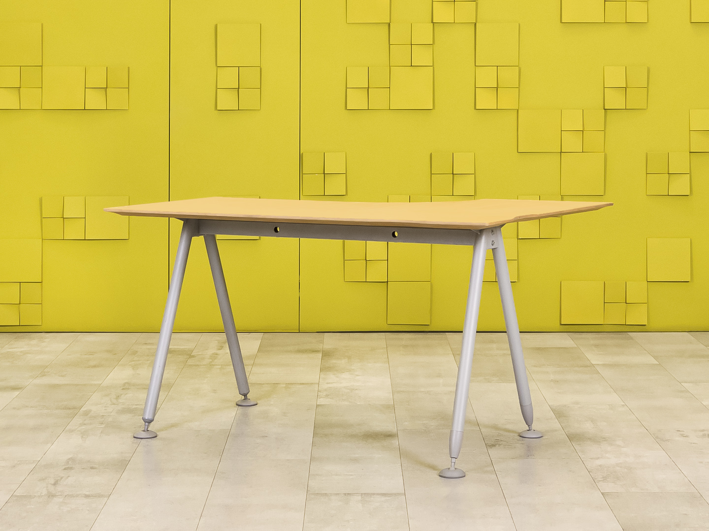 Офисный стол угловой  ЛДСП Бук  СПУВ-02125