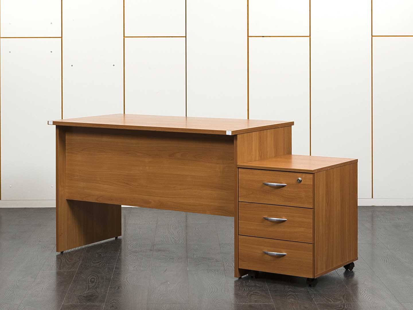 Комплект офисной мебели стол с тумбой  1 200х670х750 ЛДСП Ольха   (СППЛК-28041)
