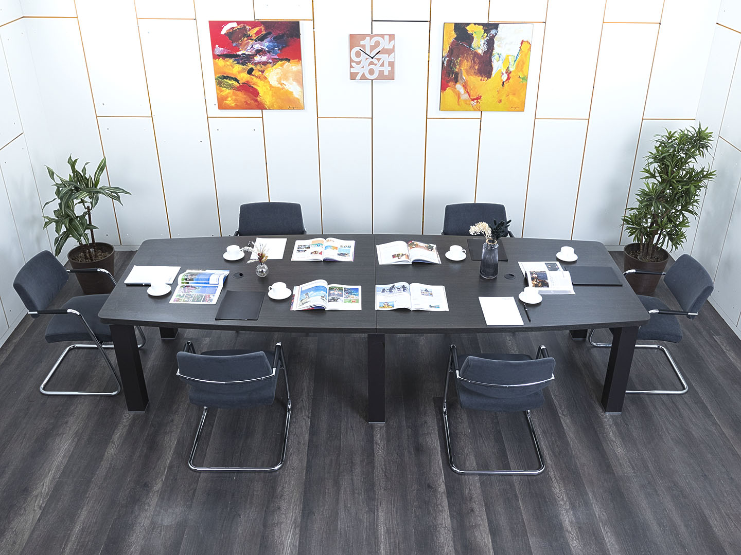 Офисный стол для переговоров TAO 3 200х1 200х750 ЛДСП Венге   (СГПЕ-17033)