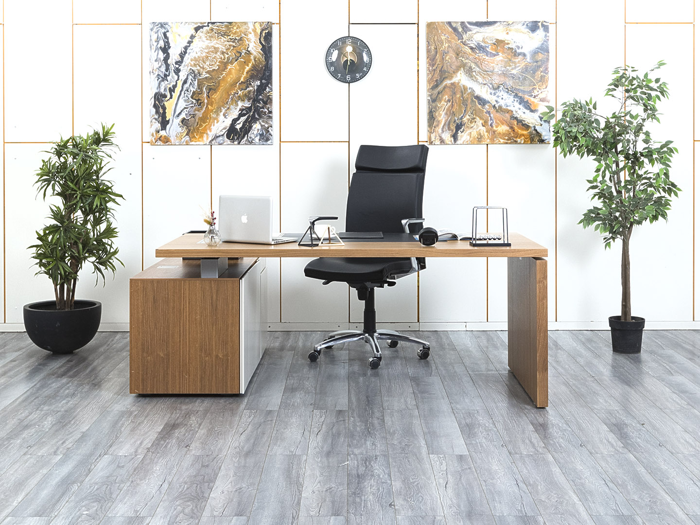 Стол для руководителя Bene 1 950х1 500х740 ЛДСП Ольха   (СРПЛ-25064)