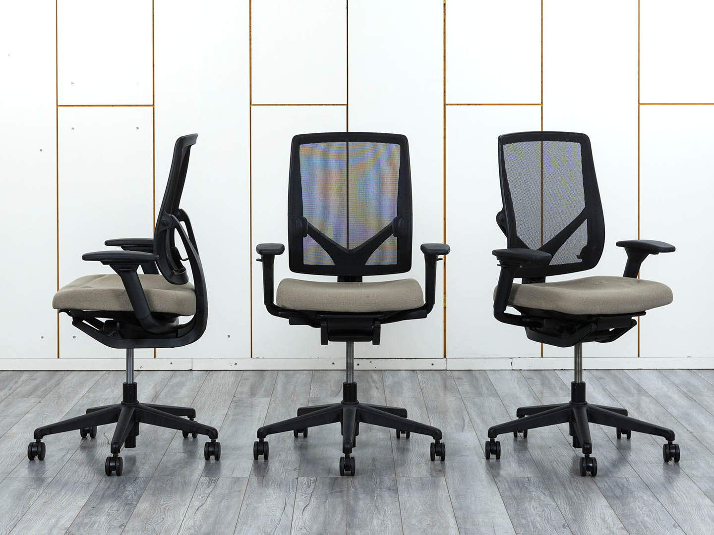 Офисное кресло для персонала  Allsteel Сетка Коричневый   (КПСК-09094)