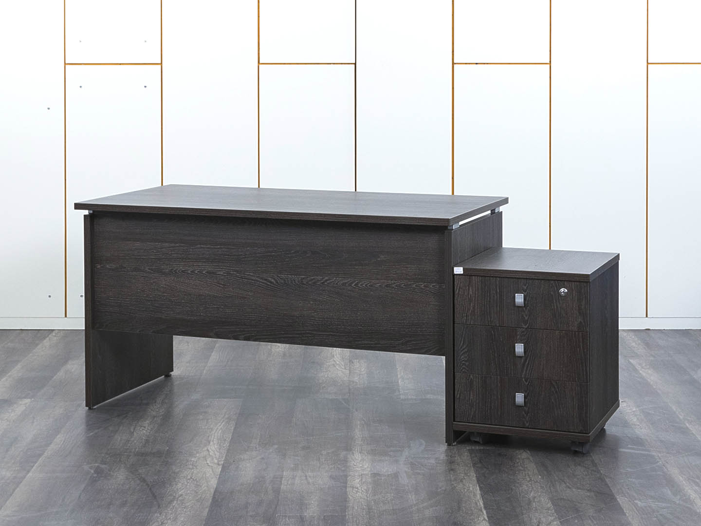 Комплект офисной мебели стол с тумбой  1 400х730х750 ЛДСП Венге   (СППЕК-29112уц)