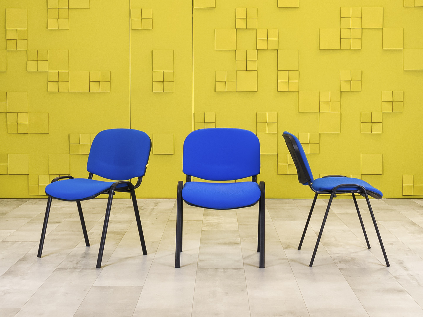 Офисный стул  ИЗО Ткань Синий Россия  ИзоН2(Н)