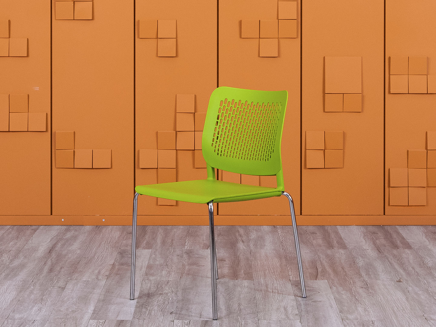 Офисный стул  Пластик Зеленый   (УНПЗ-29055)