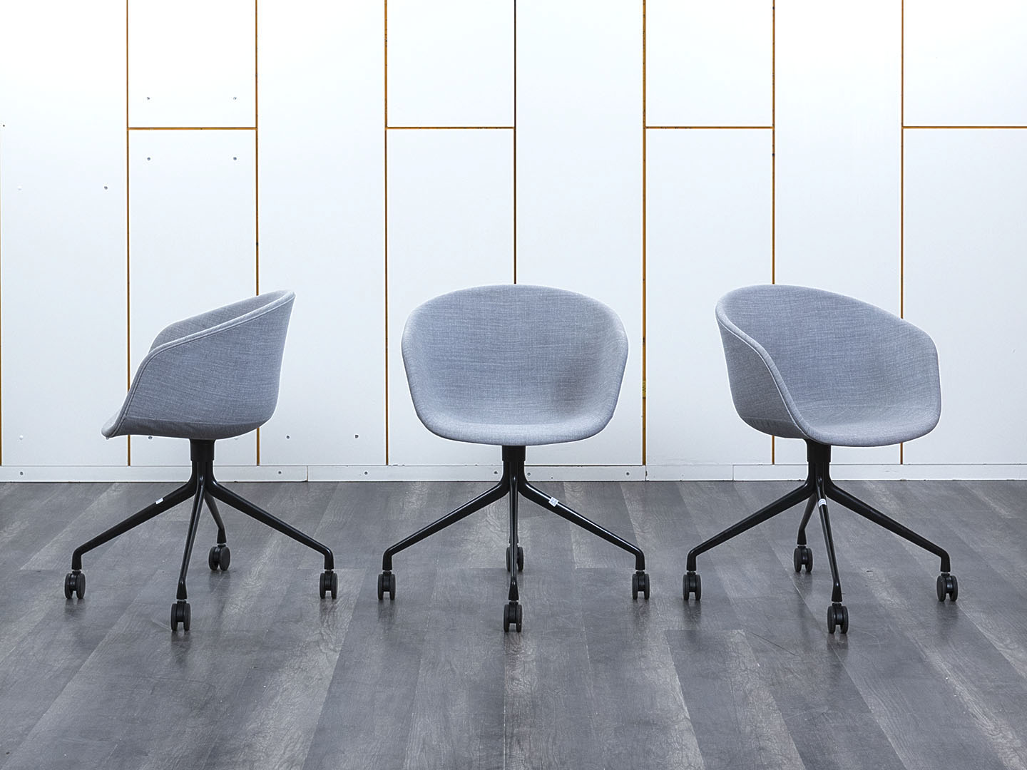 Конференц кресло для переговорной  Серый Ткань Herman Miller   (УНТС-28043)