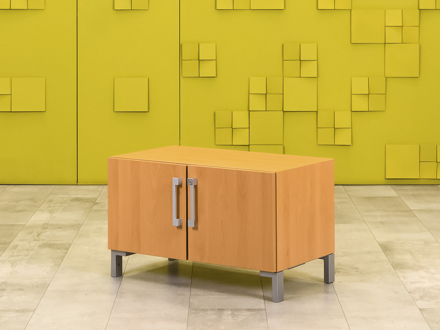 Тумба греденция Steelcase ЛДСП Ольха Франция  ГРЛ1-04026