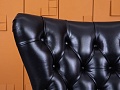 Офисное кресло руководителя  Art&amp;amp;Moble Кожа Черный   (КРКЧ-27035)