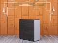 Шкаф для документов Sinetica 1 000х440х1 060 ЛДСП Венге DADO  (ШД4ДЕ-08075)