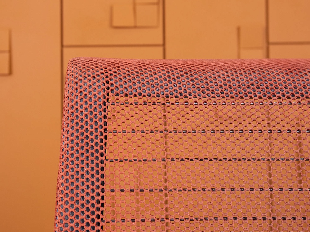 Офисное кресло для персонала  SteelCase Сетка Оранжевый Think  (КПСО-25124)
