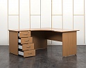 Купить Комплект офисной мебели стол с тумбой  1 600х1 200х750 ЛДСП Ольха   (СПУЛКл-06081)