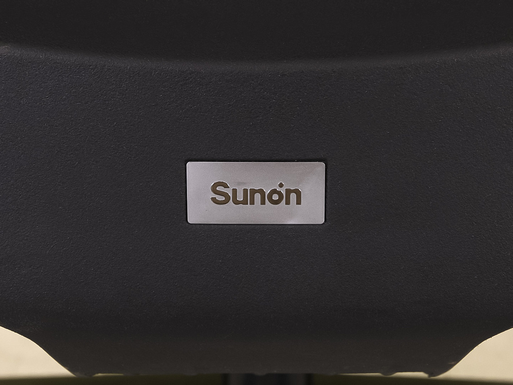 Офисное кресло для персонала на колесах SUNON Ткань Чёрный Импорт  КПТЧ5-06076