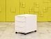 Офисная тумба выкатная Vitra Металл Белый Швейцария  ТВ3ЯБ-30016