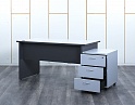 Купить Комплект офисной мебели стол с тумбой  1 400х700х750 ЛДСП Серый   (СППС1к-15033)