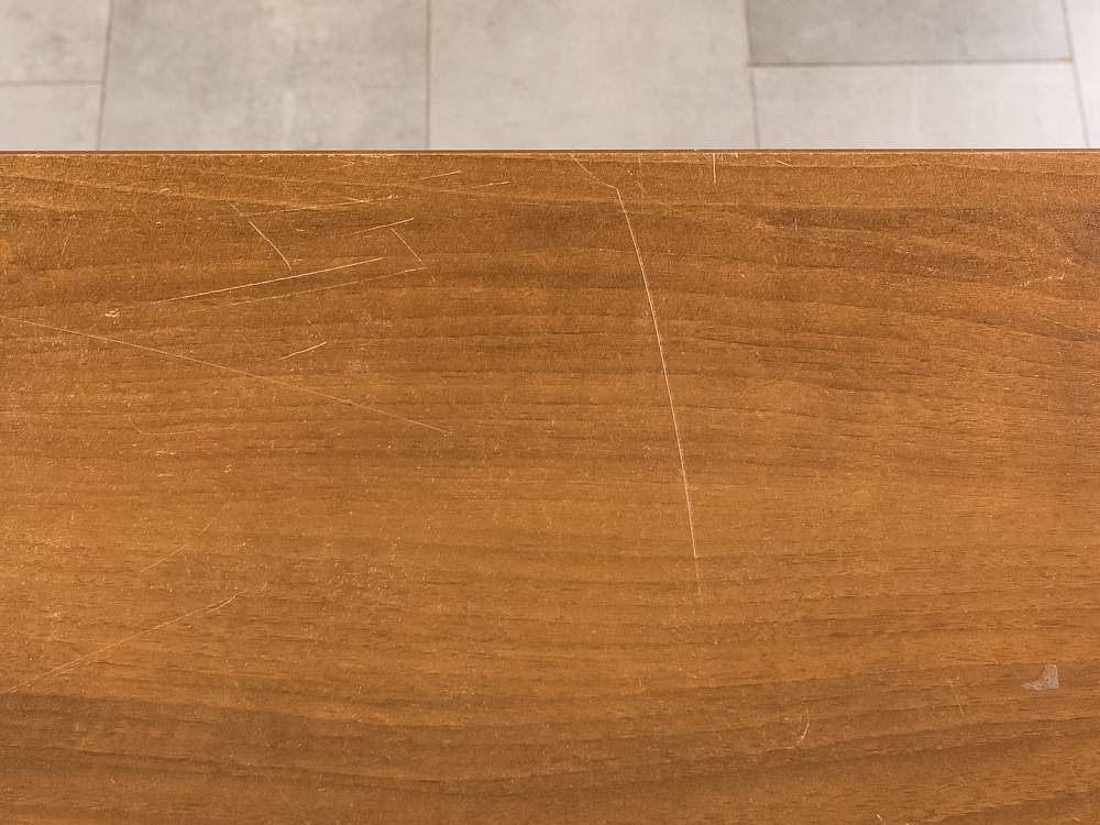 Офисный стол прямой  ЛДСП Вишня Россия  СППШ2-13046