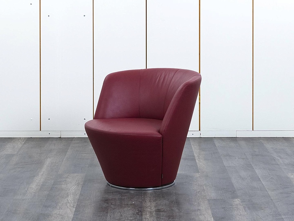 Мягкое кресло Walter Knoll Кожа Красный   (Комплект из 3-х мягких кресел ККККК-13112)
