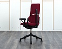 Купить Офисное кресло руководителя  SteelCase Ткань Красный Please 1  (КРТК-08072уц)