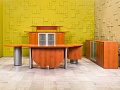 Кабинет руководителя Bosse Luxe Камбио ЛДСП Ольха Россия_КРЛ-291124