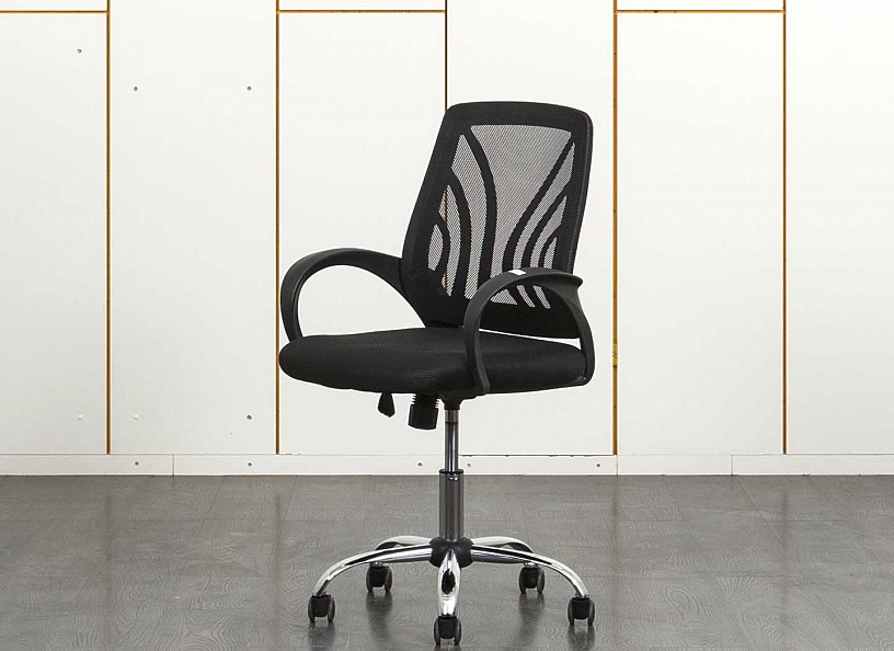 Офисное кресло для персонала   Ткань Черный   (КПТЧ4-31031)