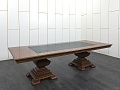Офисный стол для переговоров Morello Gianpaolo 3 000х1 200х770 Массив Орех   (СГПХК-23081)
