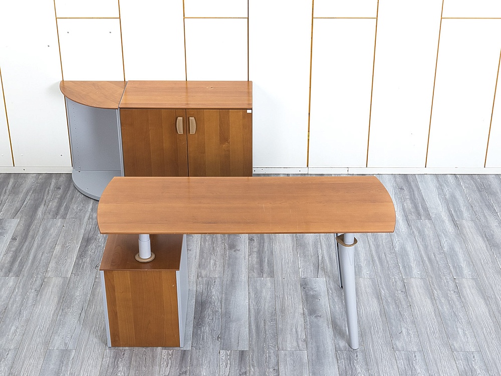 Стол для руководителя Codutti 1 600х600х760 МДФ Орех Master Point  (СРПХк-03054)