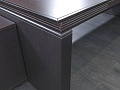 Кабинет руководителя EUR/QUARANTA  2 300х2 200х750 Шпон Венге   (КРЕ-28121)