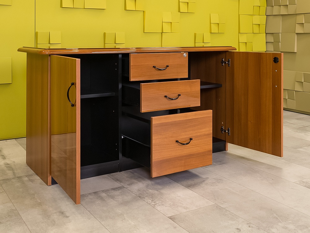 Кабинет руководителя CANNES Goodfurniture МДФ Орех Италия_КРХ1-070524