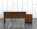 Купить Комплект офисной мебели стол с тумбой  1 600х1 000х750 ЛДСП Вишня   (СПУШК1п-13013)